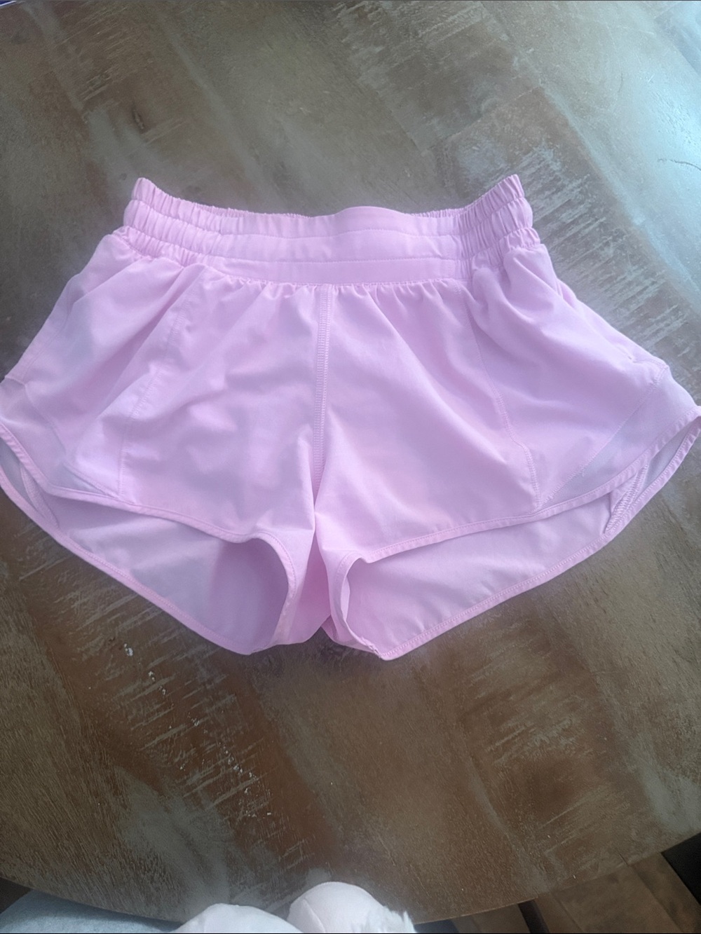 lululemon athletica Light Pink Running Shorts